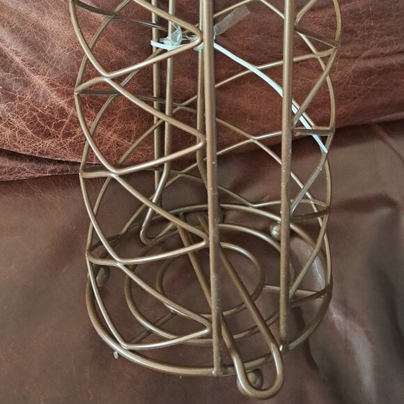 Metal Decorative Freestanding Toilet Paper Roll Holder Stand and Dispenser - Picture 3 of 9